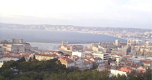 Panoramas de l'entr&eacute;e du Vieux Port 